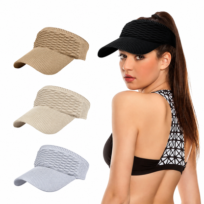 Ponytail Sun Visor Hat