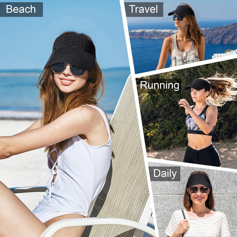 Ponytail Sun Visor Hat